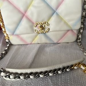 Designer Inspired Rainbow Ombre Pastel Bag Purse